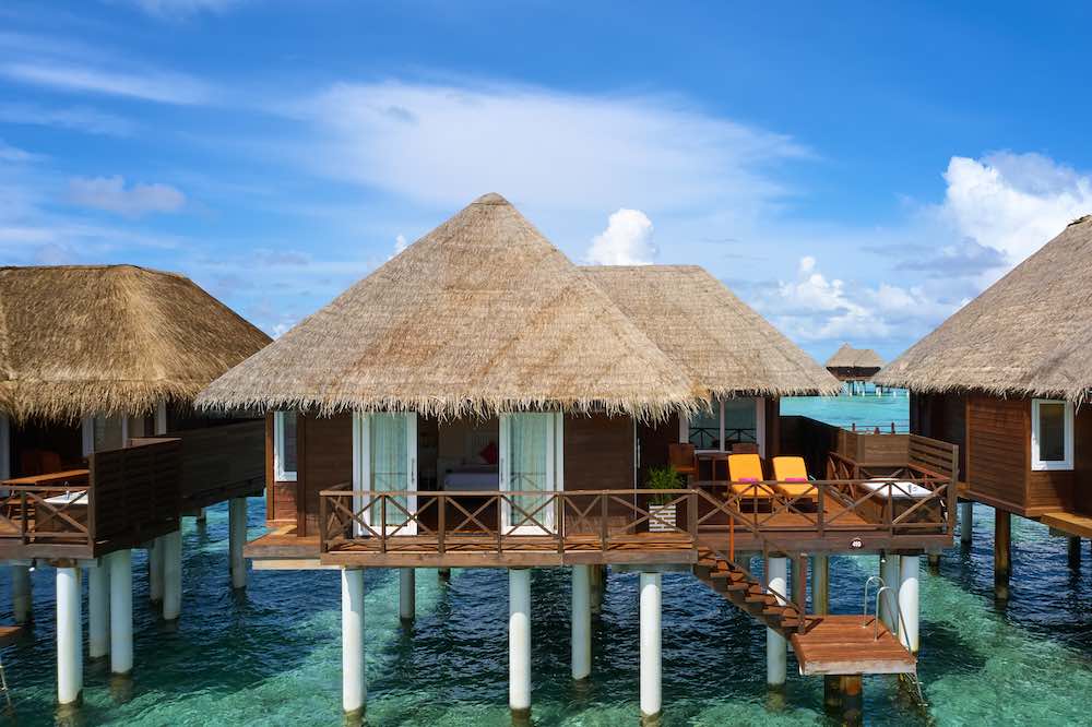 Sunset Reef Water Villa at Sun Siyam Vilu Reef, view 2